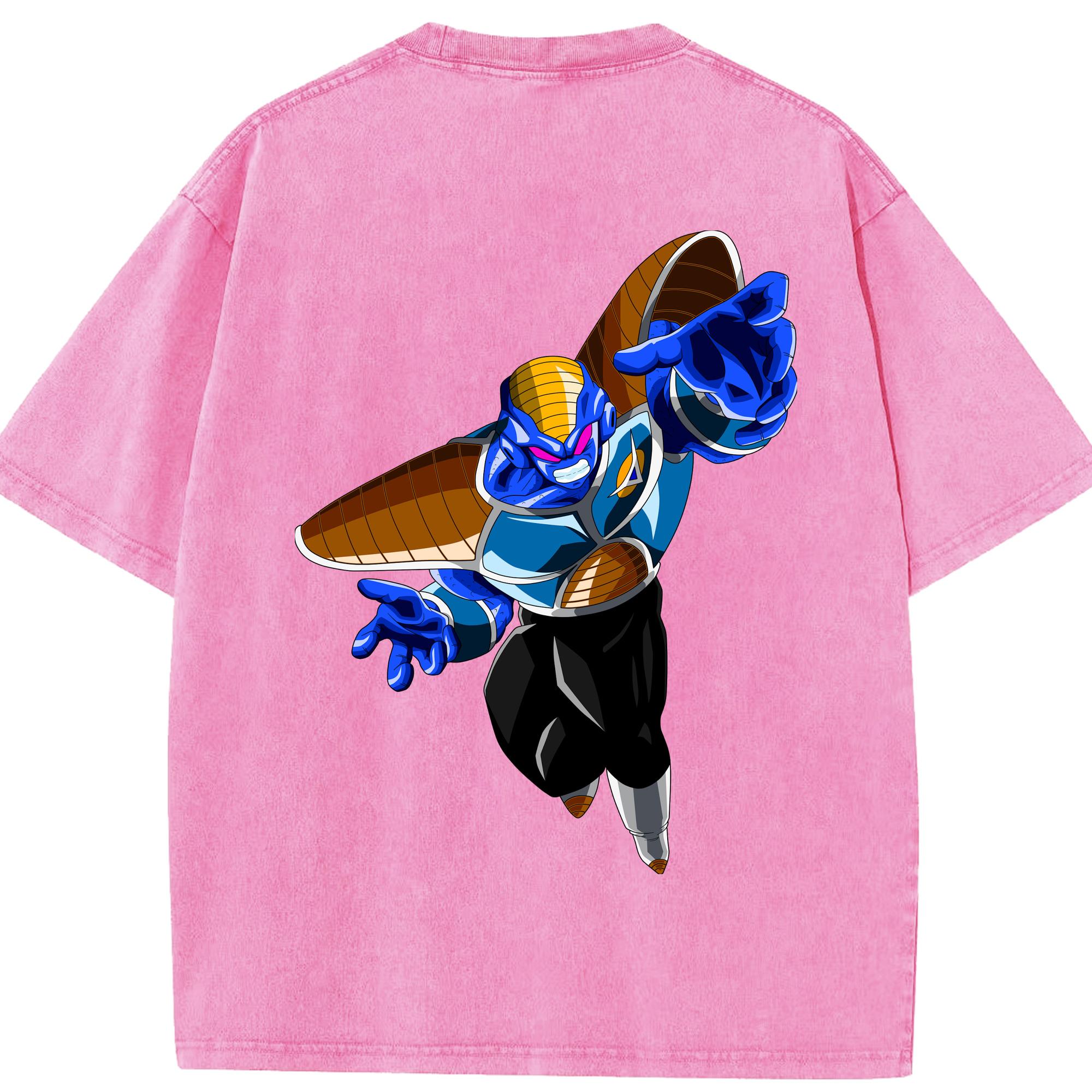 （画像用） ドラゴンボール DRAGON BALL 綿100% ヴィンテージ風 半袖Tシャツ（背面プリント）